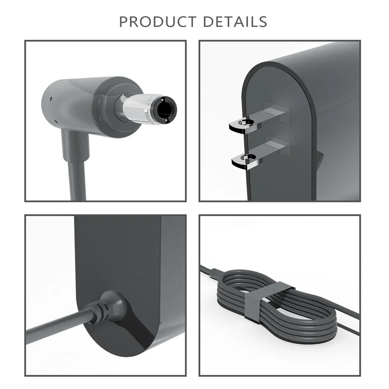 Pengisi Daya Baterai Dapat Diganti Stabil untuk Dyson Portabel V6 V7 V8 26.1V Pengisi Daya Baterai Model Universal dengan Steker AS