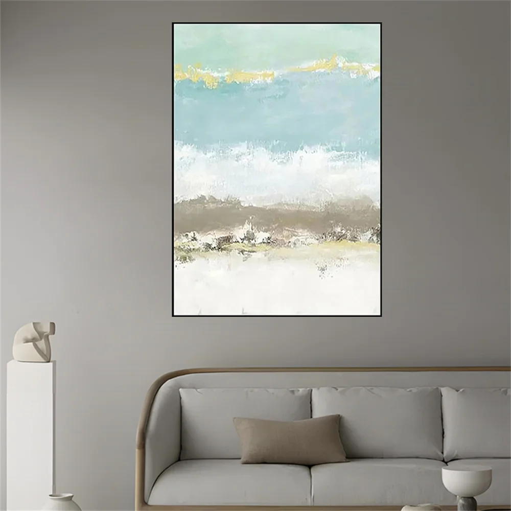 

Nordic Hanging Picture Decor Living Room Modern Black And White Line Canvas Oil Painting For Home Murals Abstract Poster Artwork