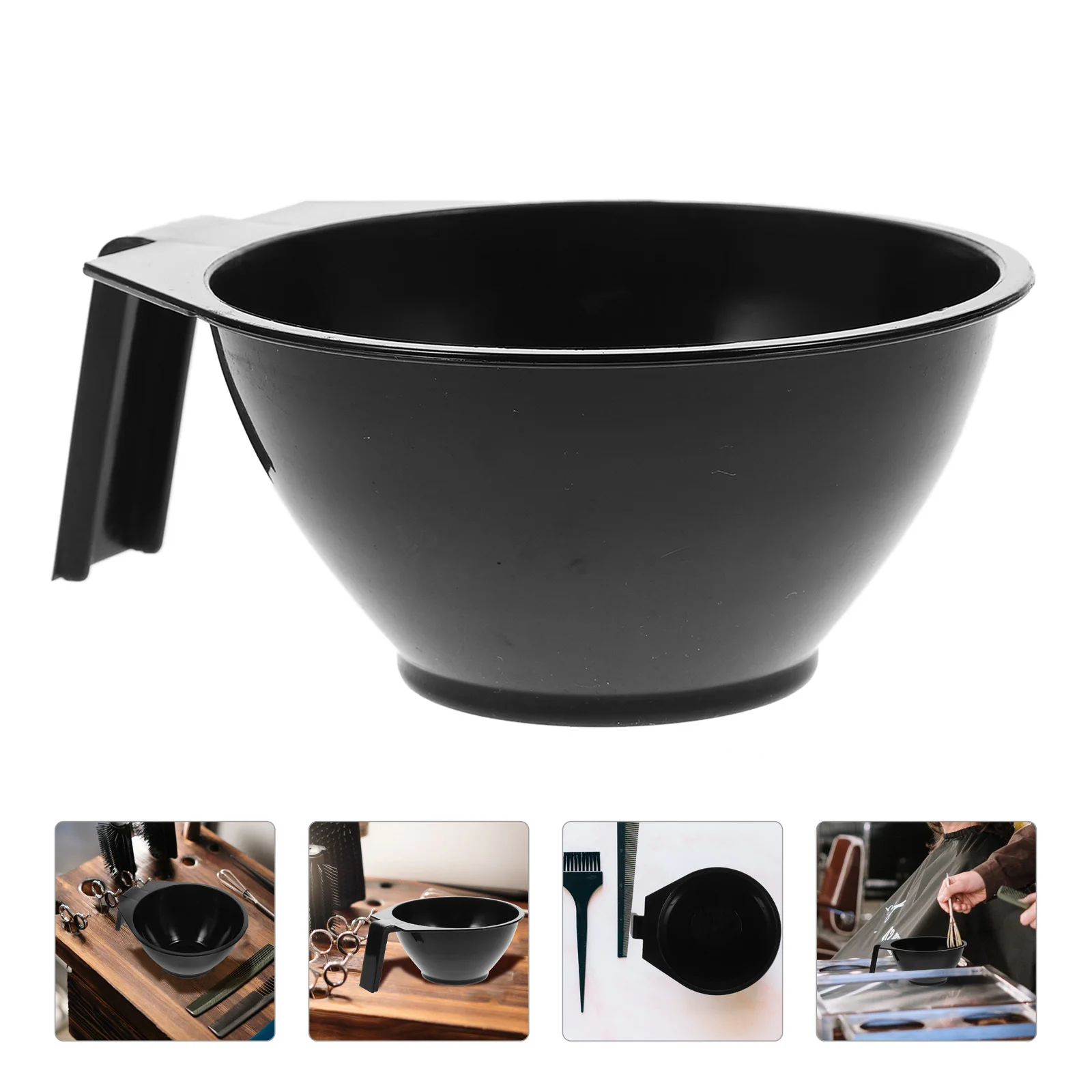 5 قطع من أوعية صبغ الشعر الاحترافية لأدوات تصفيف الشعر في صالونات التجميل وخفيفة الوزن وقابلة للتكديس لتلوين الشعر #2