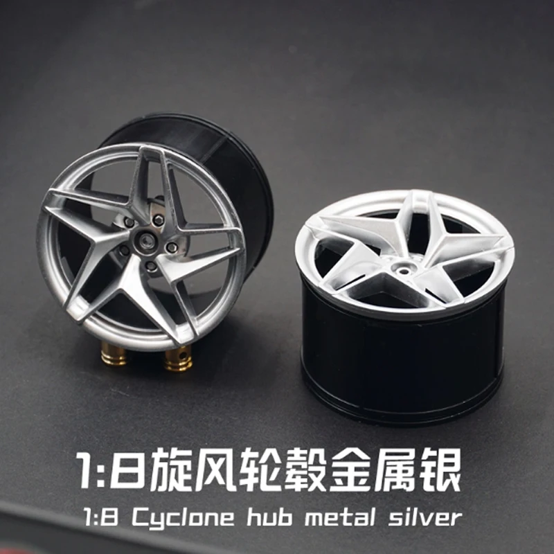 

In Stock High-end Wheel Hub Building Block Accessories Black Sliver GLOD Plating Hub For Lego Scale 1:8 Building Blocks Car