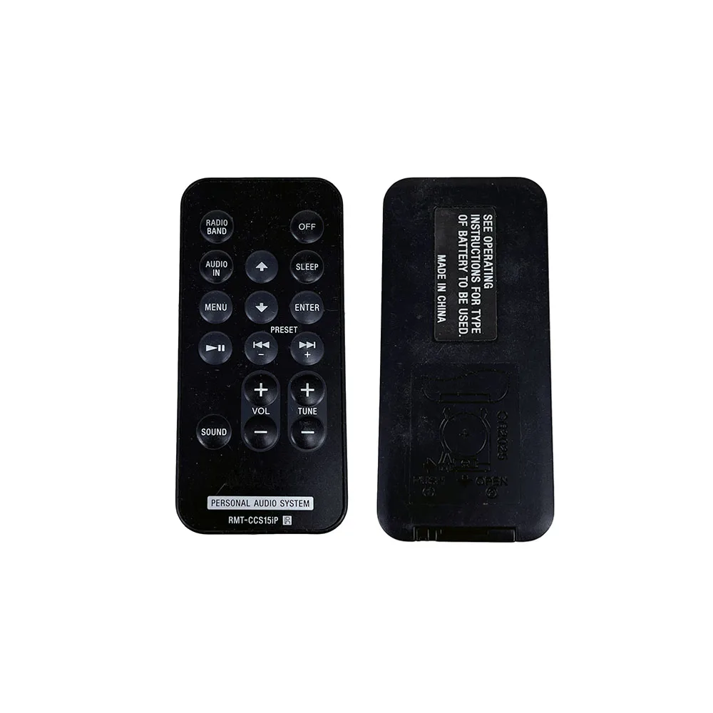Remote Control use For Sony Personal Audio System RMT-CCS15IP ICF-CS15iP