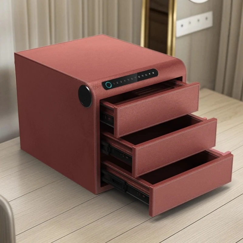  شعار مخصص مركب الإطار الصلب خزانة الأمن شاشة تعمل باللمس آمنة واي فاي/بلوتوث مكافحة سرقة متعدد الأدراج منظم المجوهرات #2