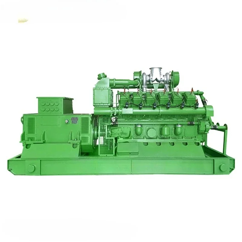 محطة طاقة 10 كيلو وات إلى 5 ميجا وات مولد محرك الاحتراق الداخلي عالي المعايير مولد الغاز الطبيعي استهلاك الوقود #3