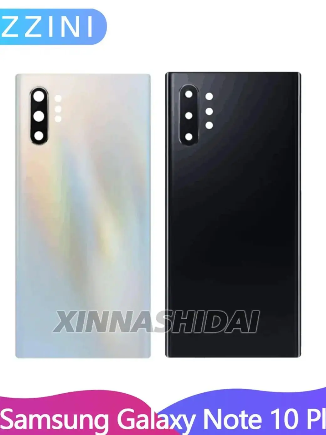 Abdeckung Für Samsung Galaxy Note 10 Plus N975 N9750 Batterie Zurück Abdeckung Hintere Tür Glas Panel Gehäuse Fall – Detail 2