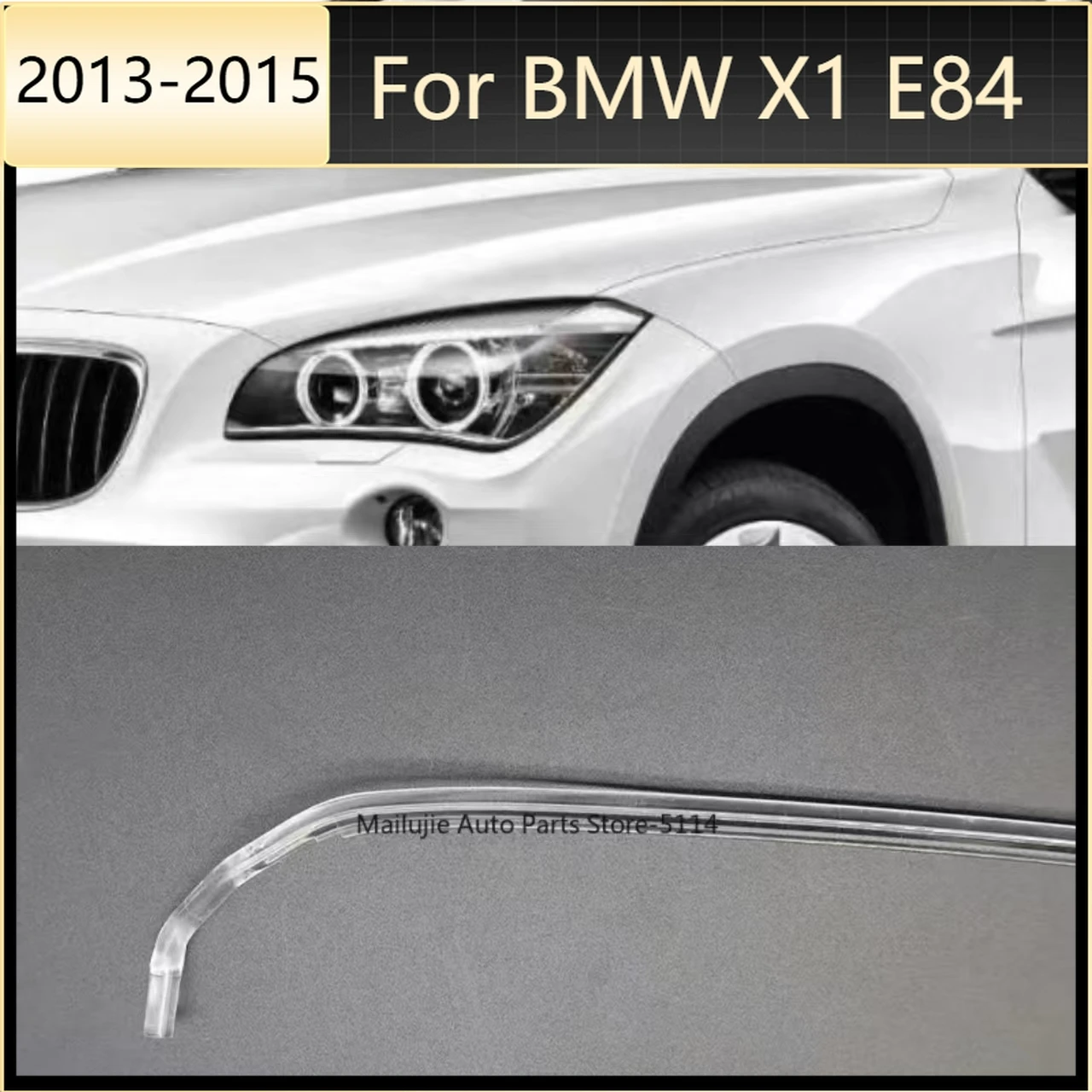 Für BMW X1 E84 2013-2015 Scheinwerfer-Augenbrauen Tagfahrlicht-Lichtleiter Angel Eye Lichtleiterrohr Autoscheinwerfer