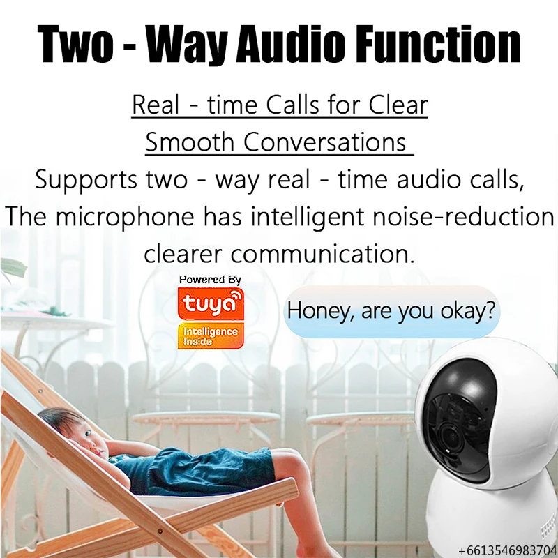 Wholesale Tuya IoT Human Detection Surveillance System IOT Monitoring & Alarm Camera with Memory Card Cloud Data Storage Options
