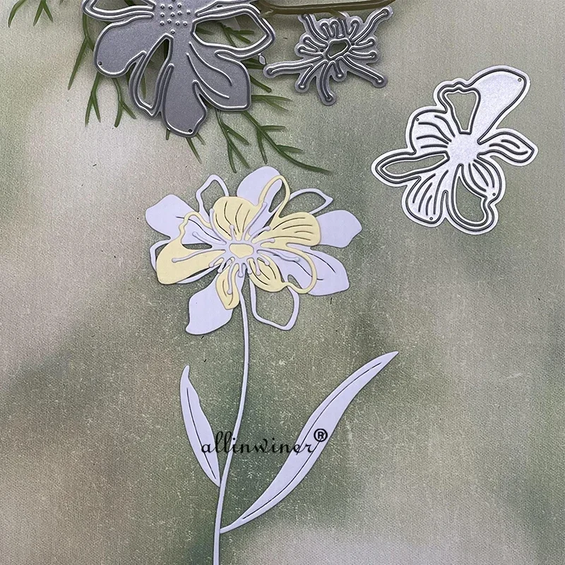 

New Flower decoration Metal Cutting Dies Stencils Die Cut for DIY Scrapbooking Album Paper Card Embossing