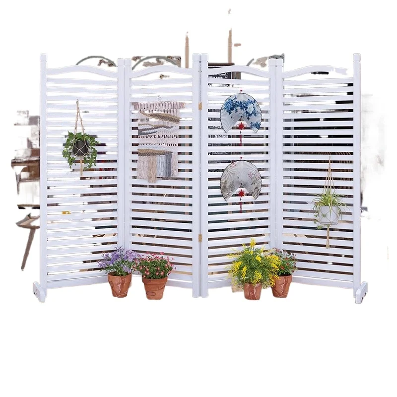 

Antiseptic wood fence, outdoor balcony terrace fence, guardrail, indoor louver screen courtyard partition