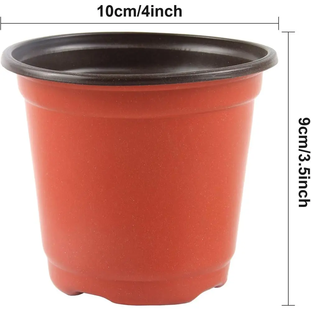 150 Pack 4 Plastic Plant Pots for Nursery, Seed Starting, and Succulent Transplanting