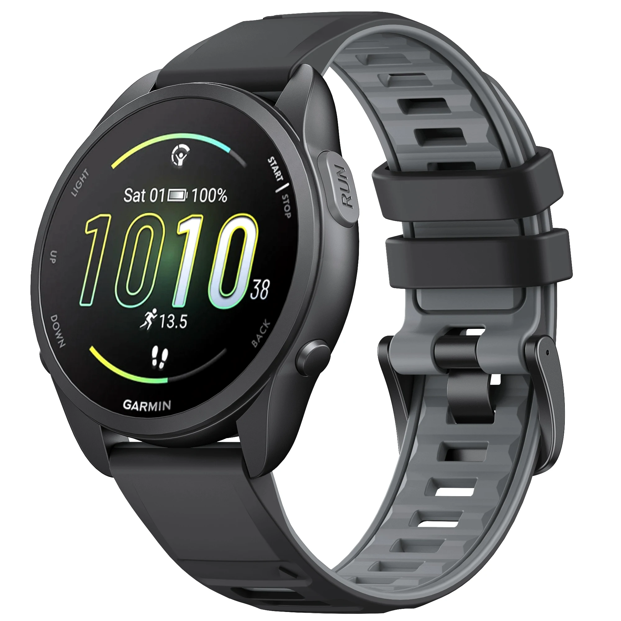 20mm Silicone Strap for Garmin Forerunner 245 245M 645 Smart Watch Band Replacement Watchband for Garmin Vivoactive 5 Venu