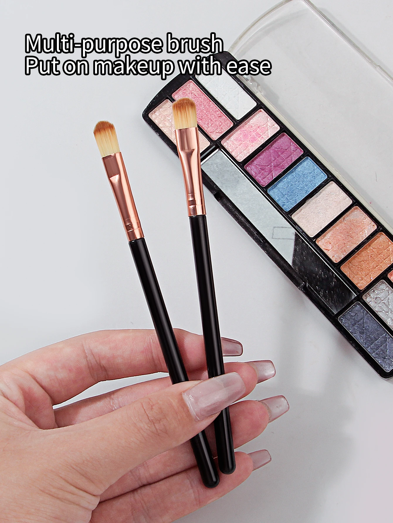 Conjunto de pincéis de maquiagem para olhos iniciantes, 6/12/25/30 peças, pincel de sombra de cerdas macias, pincel corretivo, pincel para detalhes de pálpebras, portátil