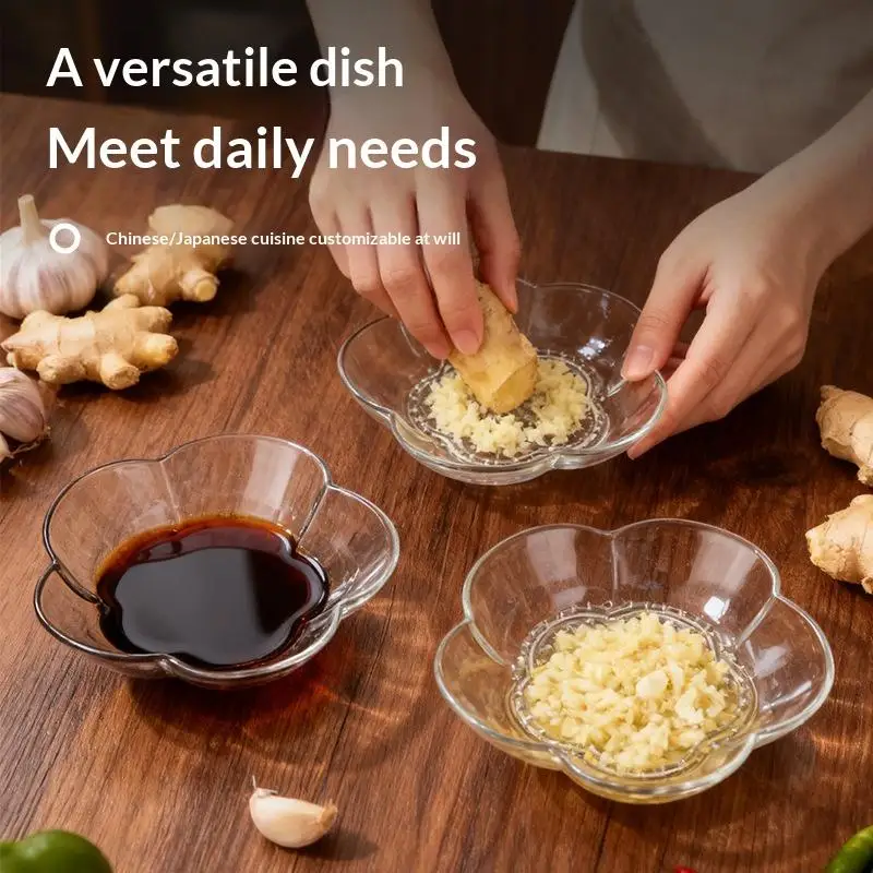 .2Pcs new Multi-Functional Garlic Grinding & Seasoning Dish Kitchen Prep & Dipping Tool For Garlic, Ginger, Chocolate, And More