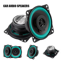 4/5/6.5 Inch Car Speakers Coaxial Subwoofer Automotive Audio HiFi Music Full Range Frequency Full Frequency Car Audio