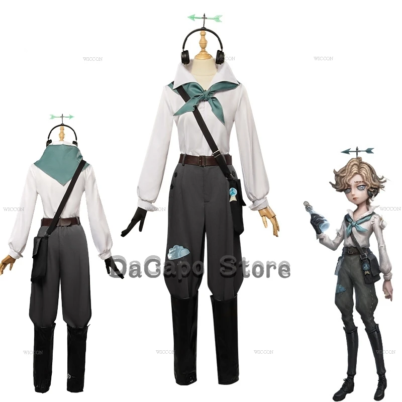 

Cos C COS Store cosplay anime Identity V Wendy Foote Cosplay Costume the Meteorologist Outfit Halloween Unisex Blouse Pants disf