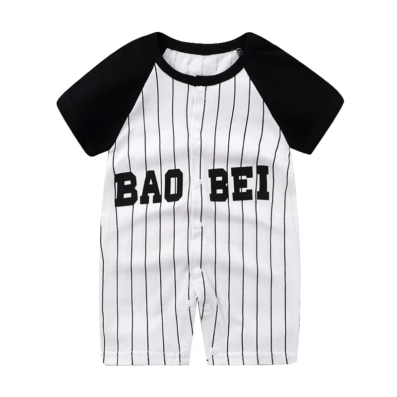 Summer Baby Boy Romper Girl Jumpsuit Infant Bodysuit Sportwear Toddler Children Clothing Kid Outfit Climbing Suit Girl A1020