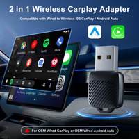 1pc M11 Car U Disk carplay Adapter for Wired to Wireless carplay Android 2-in-1 Car-Machine Interconnection Converter