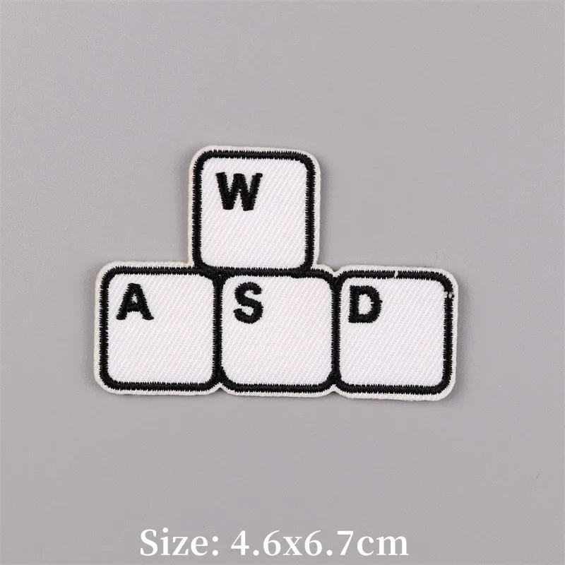 Niedliche gestickte Aufnäher für Kleidung, thermoadhäsiver Kaffeetassen-Aufnäher, Bügel-Aufnäher mit Buchstaben, fusible Memory-Tape-Applikationen – Detail 33