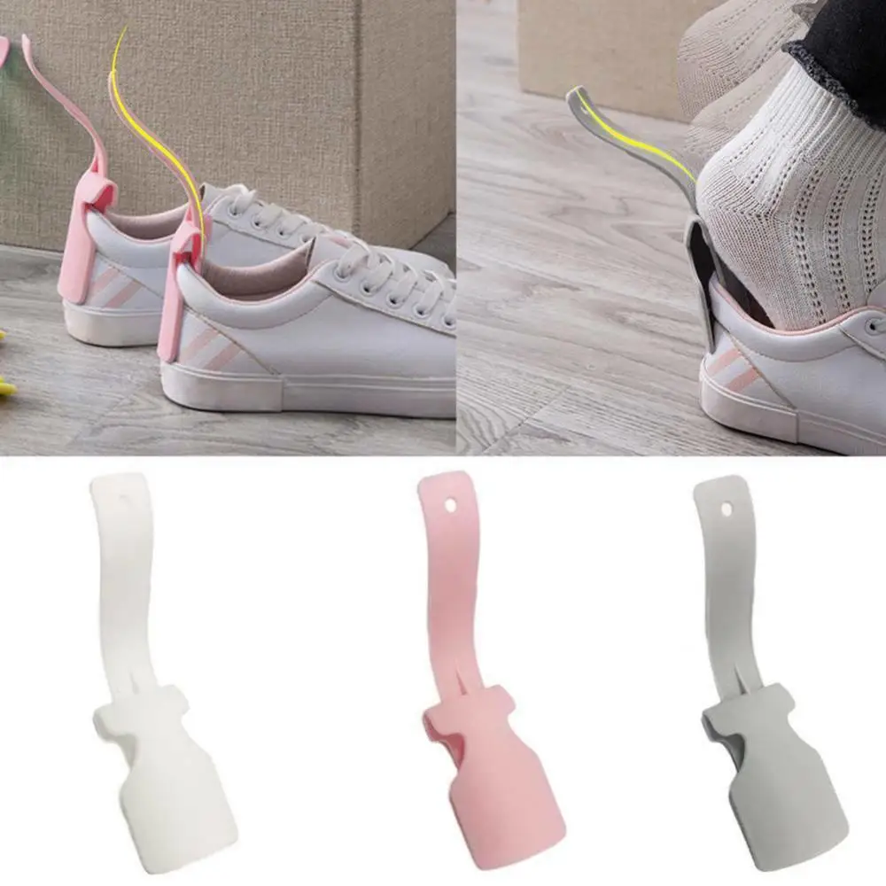 Universal Portable Home Supply Stainless Steel Shoes Lifter Spoon Durable Tool Wearing Long Handle Pull Professional Shoehorn