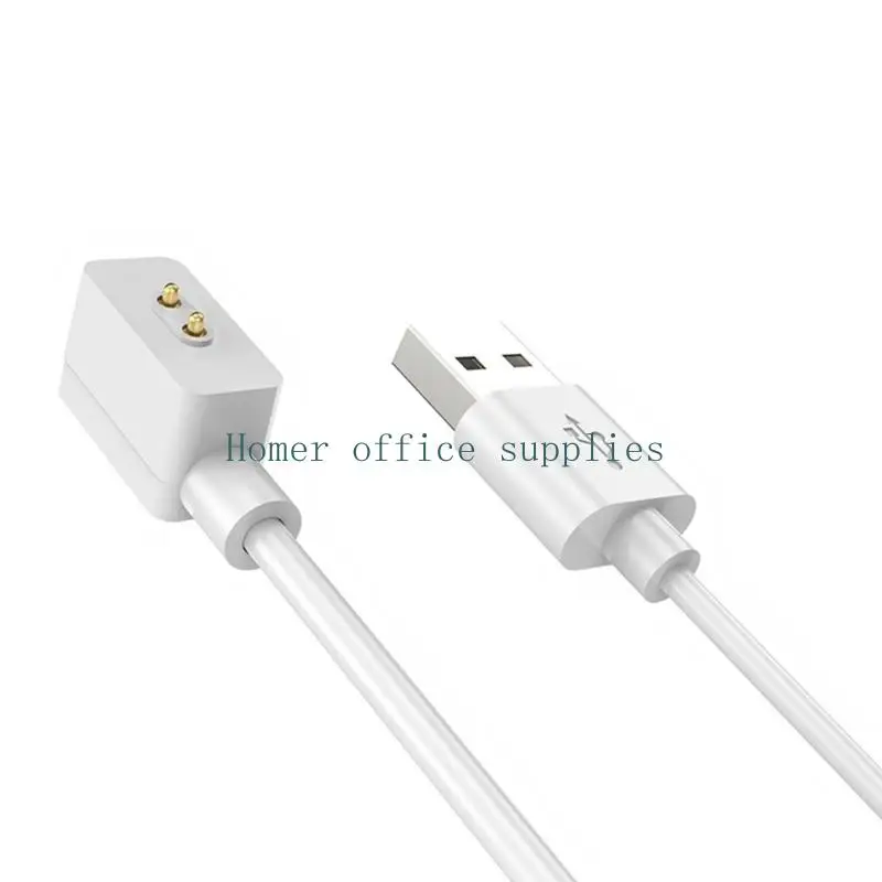 K43B Magnetic Watch Power Cable for Watch 5 Active with USB-A End for Desk Bedside Car USB Travel Charging Time Use