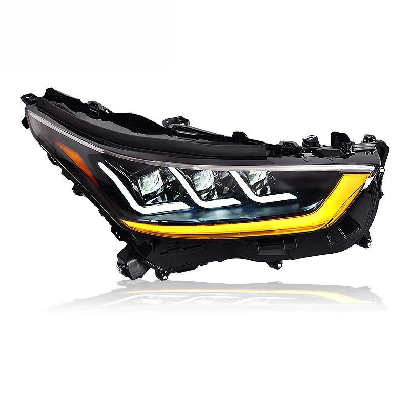 

Suitable for 2022 Toyota Highlander Headlight Assembly Crown Land Cruiser Modified LED Lens Daytime Running Light Turn Signal Li
