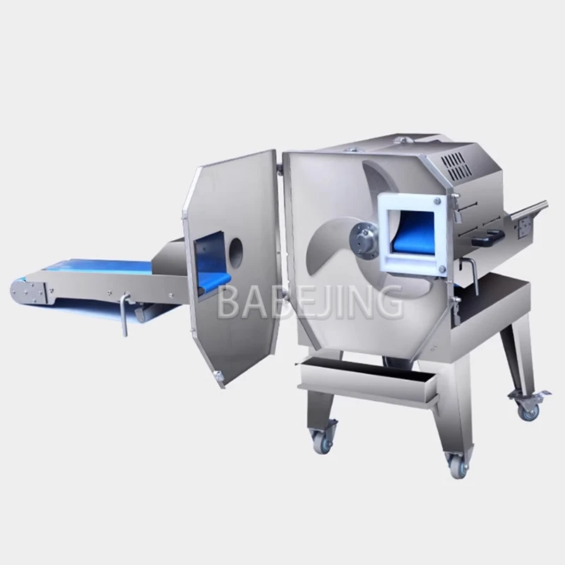 Ham Slicing Machine, Automatic Cooked Meat Cutter for Deli Shop Fast‑food Restaurant Use