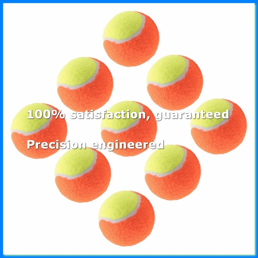 

9 PCS Elasticity Soft Beach Tennis Ball High Quality Training Sport Rubber Tennis Balls-ABYS