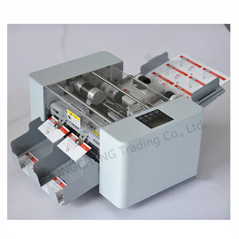 A4 Paper Trimmer Business Card Cutting Machine SSA-001-I Automatic Low, Medium and High Speed Cutting Machine AC90- 260V