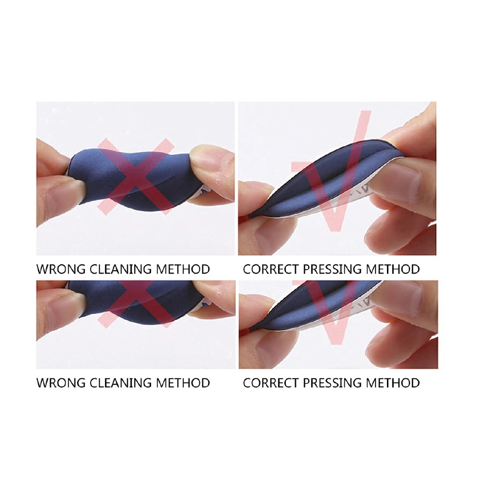 Professional Round Shape Makeup Puff Foundation BB Cream Powder Puff Portable Soft Cosmetic Puff Makeup Tools Random Color