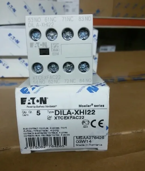 

2PCS New EATON contactor DILAC-XHI22 DILAC-XHI40 DILAC-XHI31 DILAC-XHI04 DILAC-XHI13