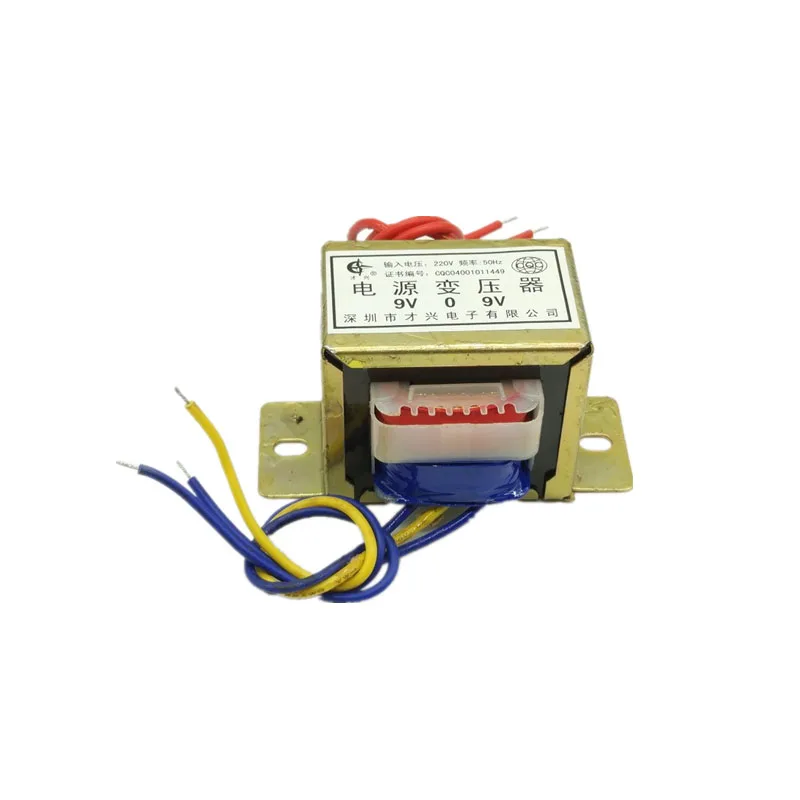 Transformateur de puissance 2W, entrée AC 220V, sortie AC 6V 9V 12V 15V 18V ~ 36V, simple/double, adapté aux équipements électriques de petite taille
