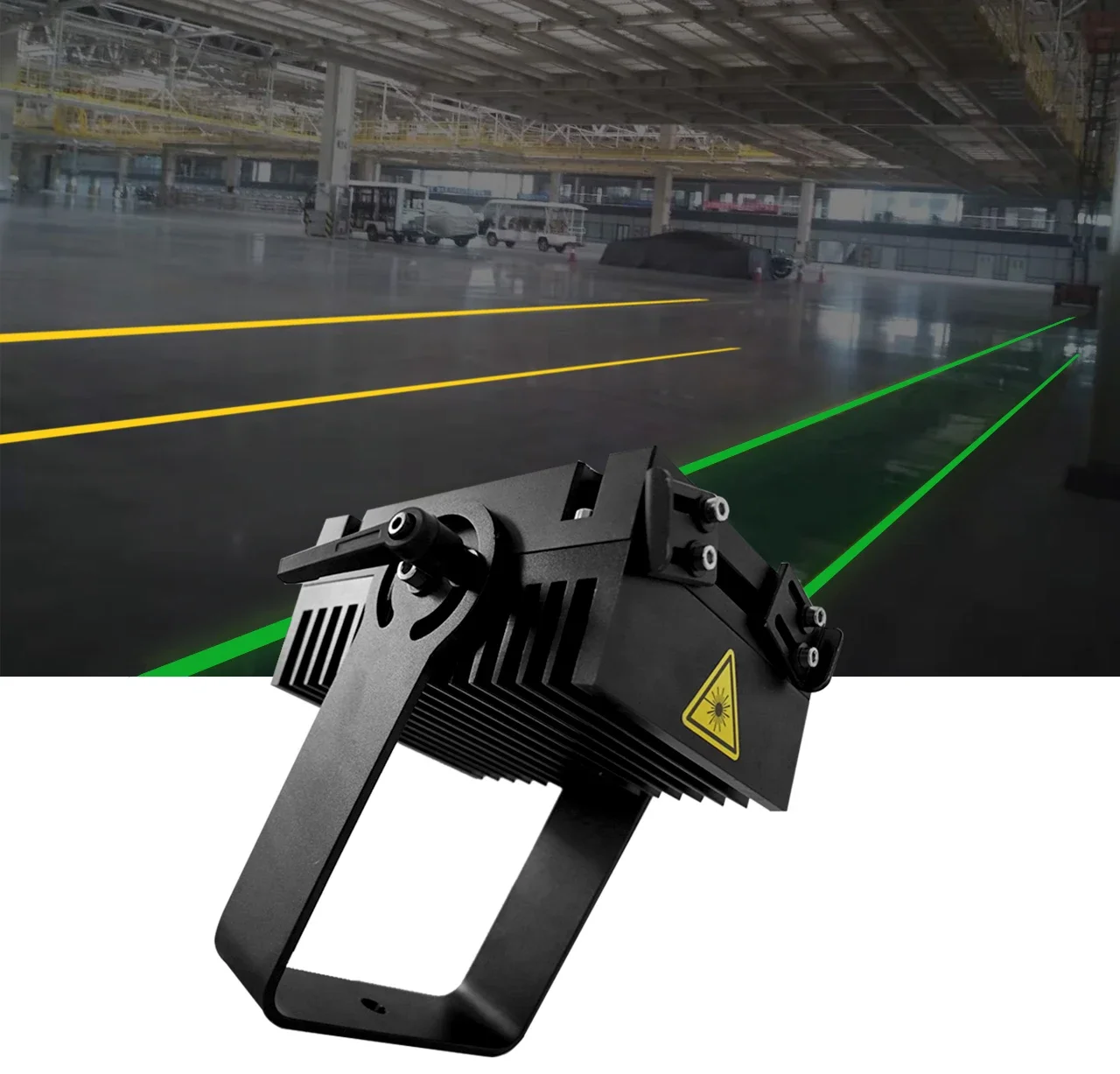 Laser Mark Walkways Industrial Virtual Pedestrian Sidewalk Laser Line Light