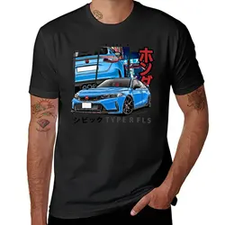 Type R FL5 - JDM Car Art T-shirt Short sleeve tee customizeds plus size tops quick-drying oversized t shirts for men