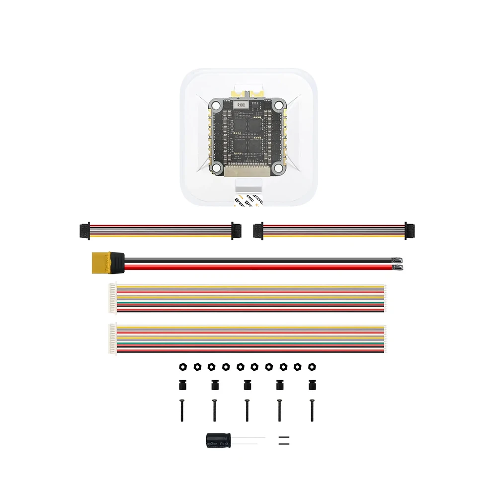 NewBeeDrone Hummingbird  255 50A AIO Flight Controller AT32F435 AM32 3-6S Betaflight OSD Support Analog Build for 2.5