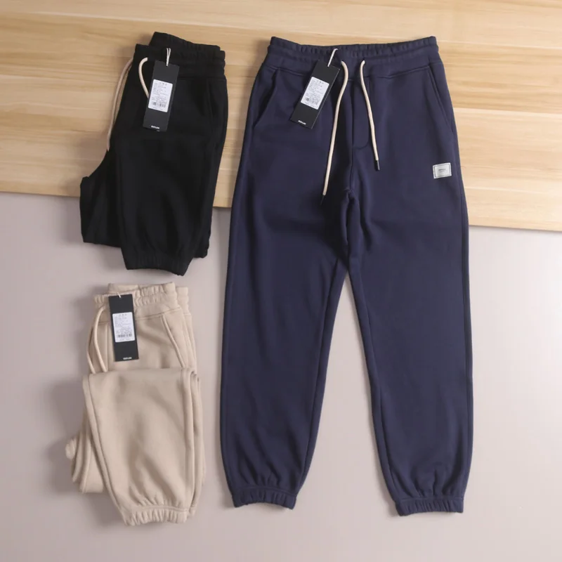 

Мужские зимние узкие спортивные повседневные брюки Thiened Fce на подкладке, новинка 2024, длинные городские брюки Sle Faion для молодежи