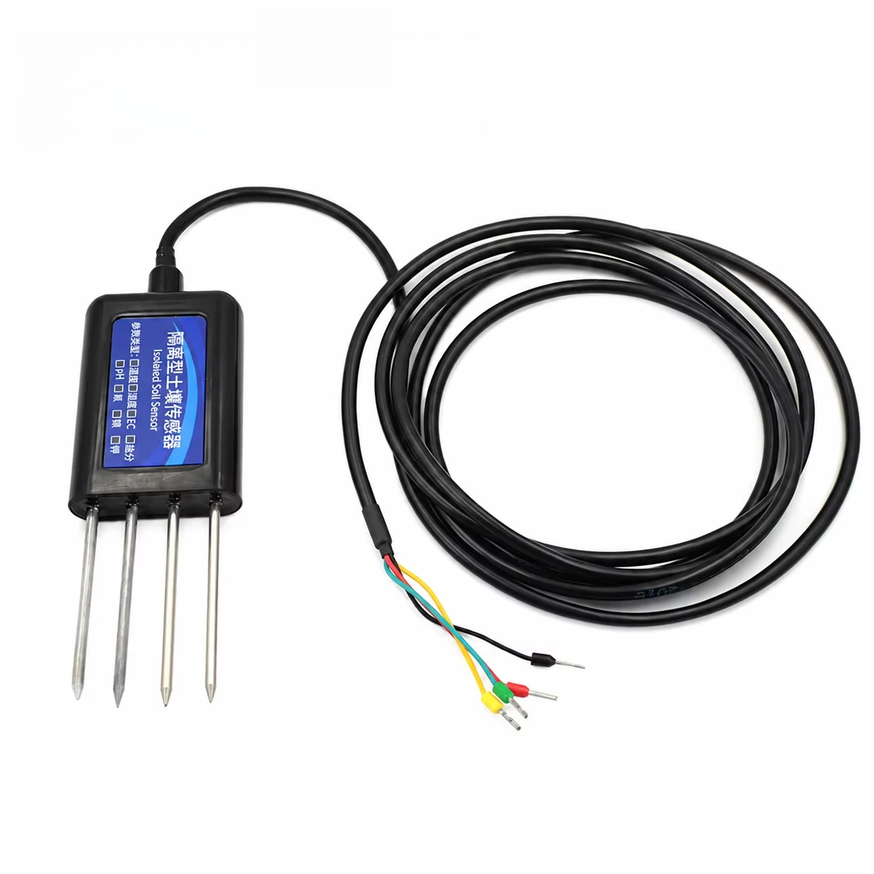 8 in 1 RS485 SDI-12 Integrated Soil Sensor NPK PH EC Moisture Temperature Probe for Smart Farm Irrigation Systems Fast Delivery