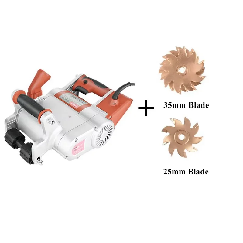 JHS-1100 Electric Wall Chaser Concrete Cutting Machine Wall Line Slot Machine Wall Chaser Cutting Machine with Blade