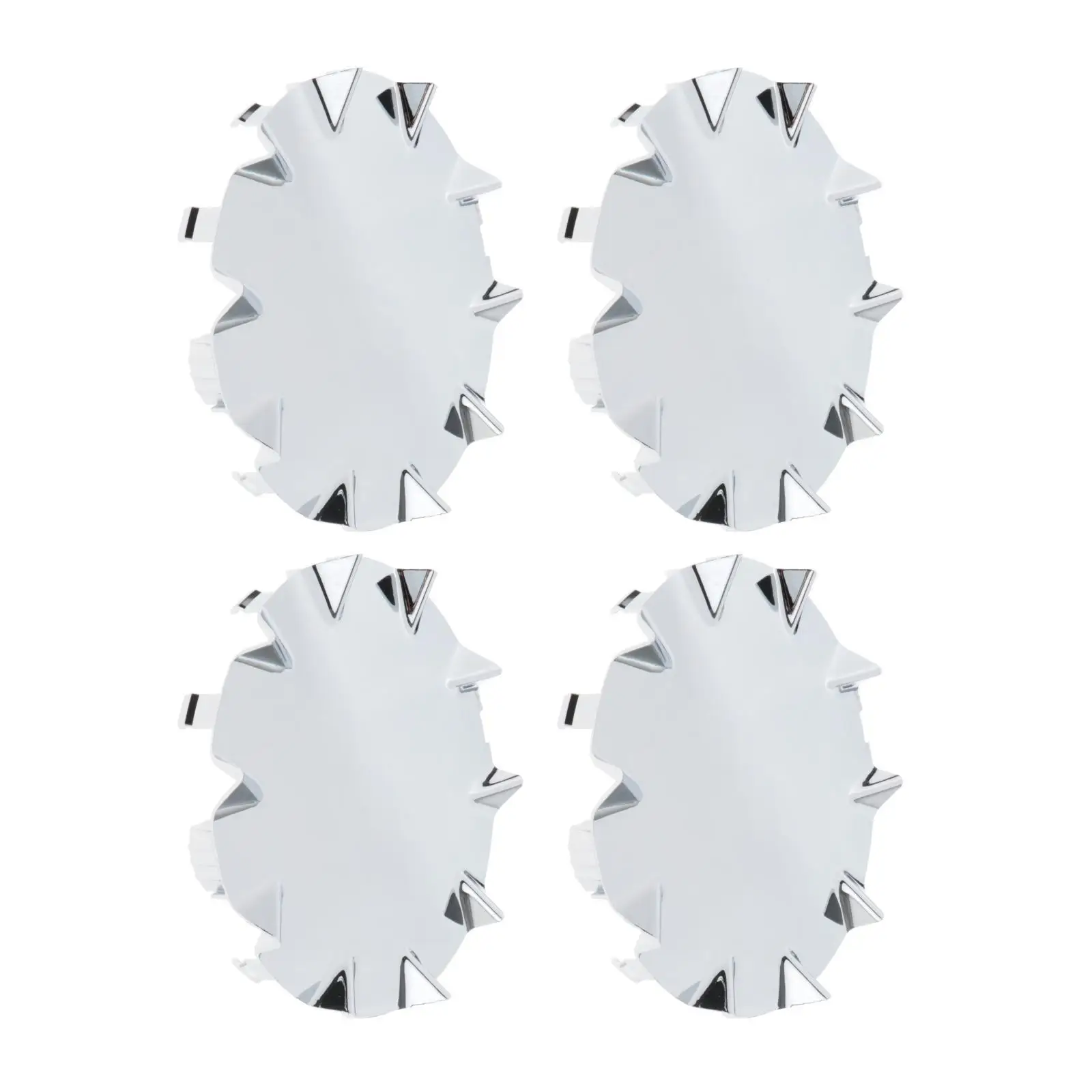 

4x Wheel Hub Center Caps Covers Easy Installation Replaceable Parts Automobile