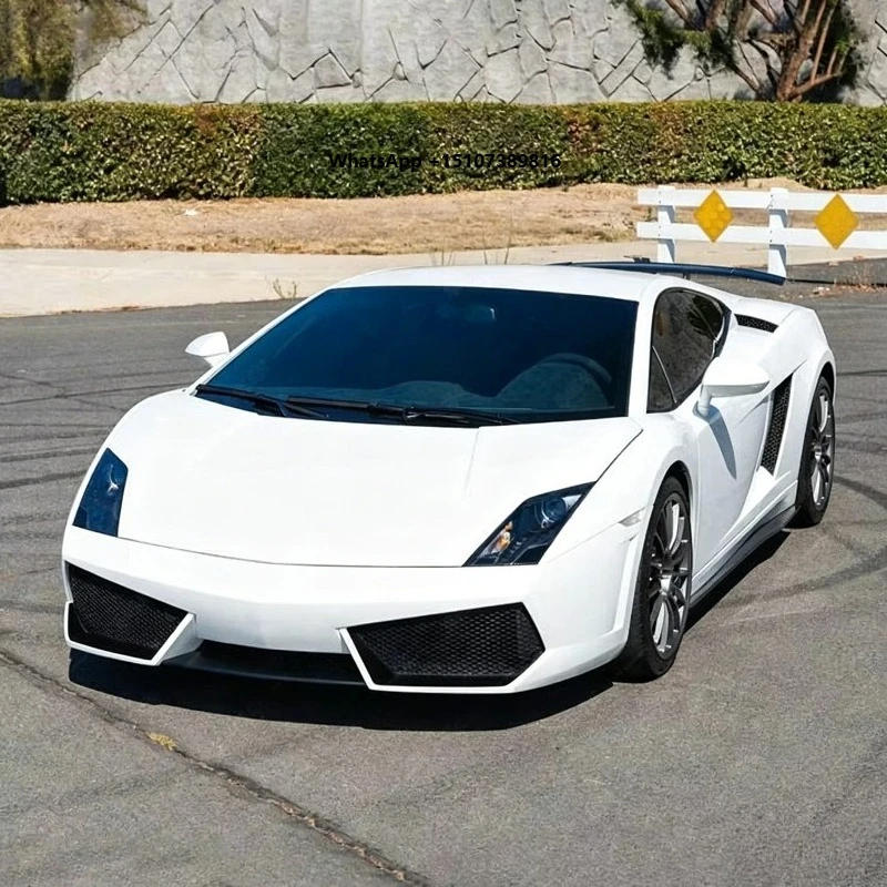 Car Bumpers Half Carbon Fiber Material Body Kit for Lambor Gallardo Upgrade to D Style  Car Kit