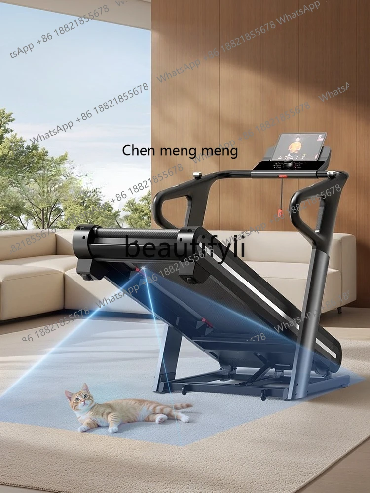 

x Electric Folding Treadmill Home Small Climbing Gym Exercise Equipment New Model