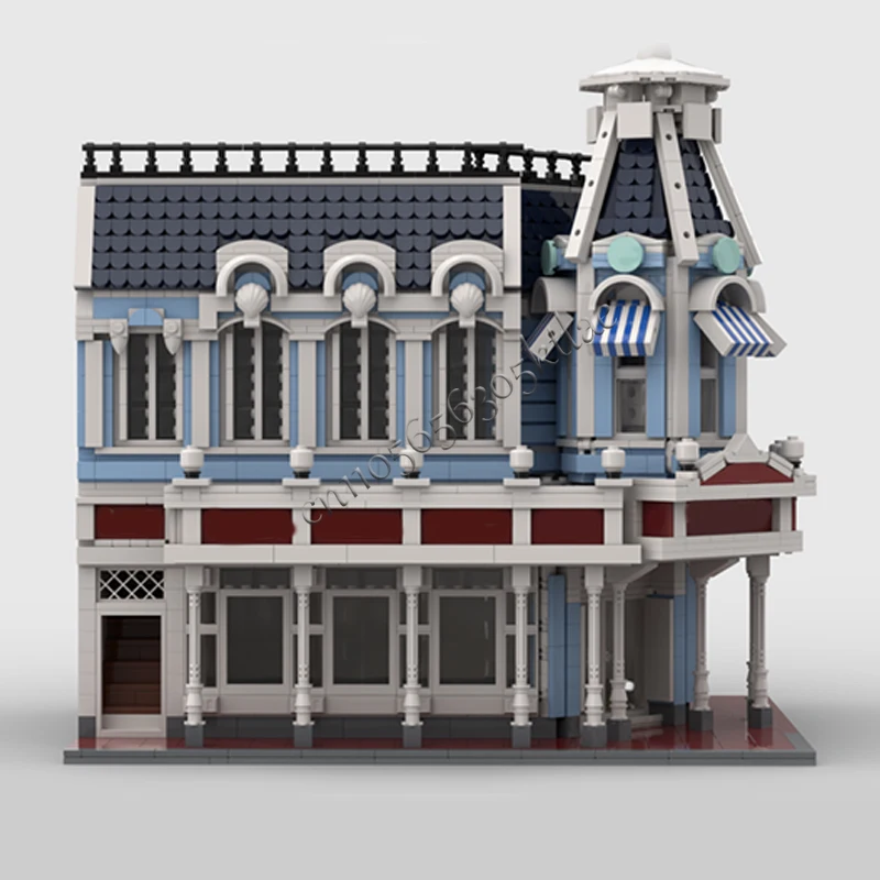 3006 Uds escena de calle de ciudad esquina Emporium MOC personalizar bloque de construcción Modular diseño creativo DIY niños juguetes de vacaciones regalos