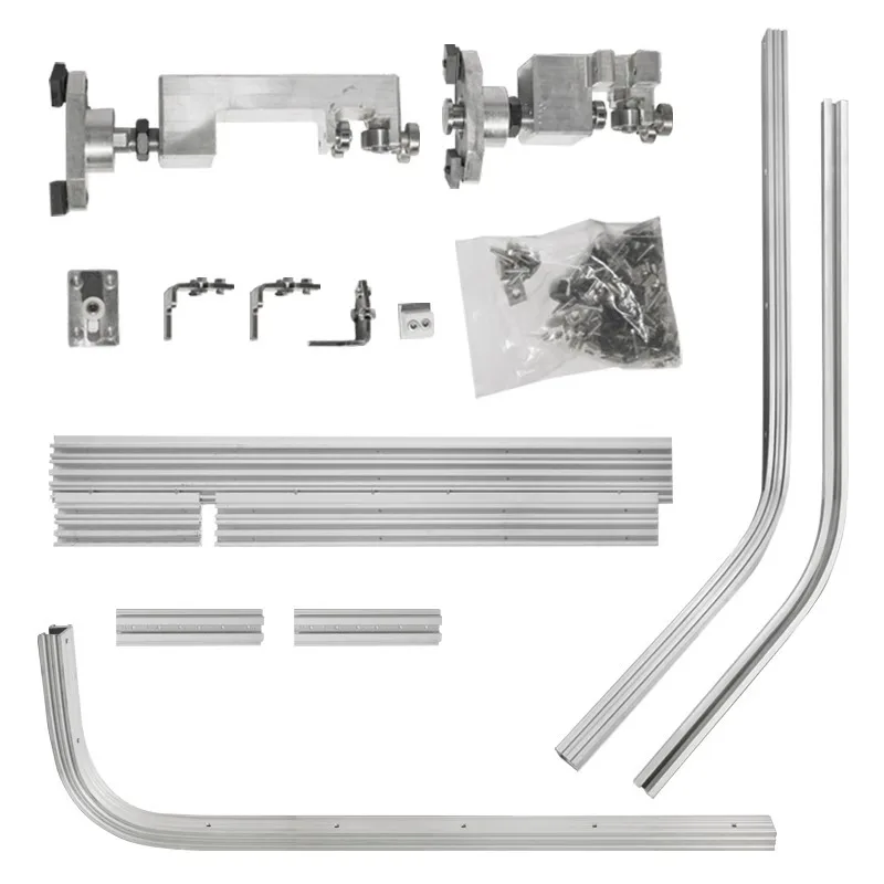 Electric sliding door Slide rail Secret door Automatic induction translation Sliding door Track hardware