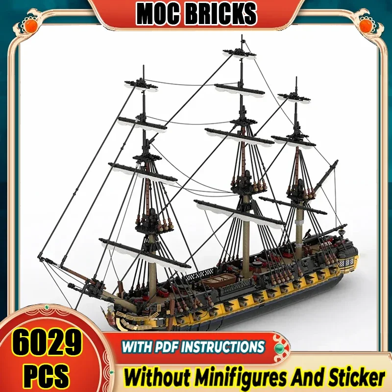 

Модель военного корабля Moc, строительные кирпичи, HMS Romulus, лодка, технология, модульные блоки, подарки, рождественские игрушки, наборы «сделай сам», сборка