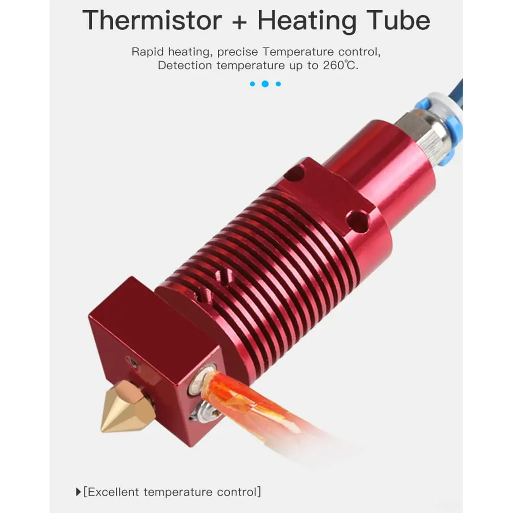 Creality Original CR10S PRO Hotend Kit 24V 40/50W Druckkopf CR-10 Max Extruder Hotend End Kit für CR10S PRO V2 3D Drucker – Detail 5
