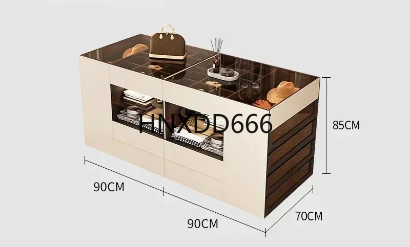 

Home Italian Minimalist Double-Sided High Sense Floor Cabinet