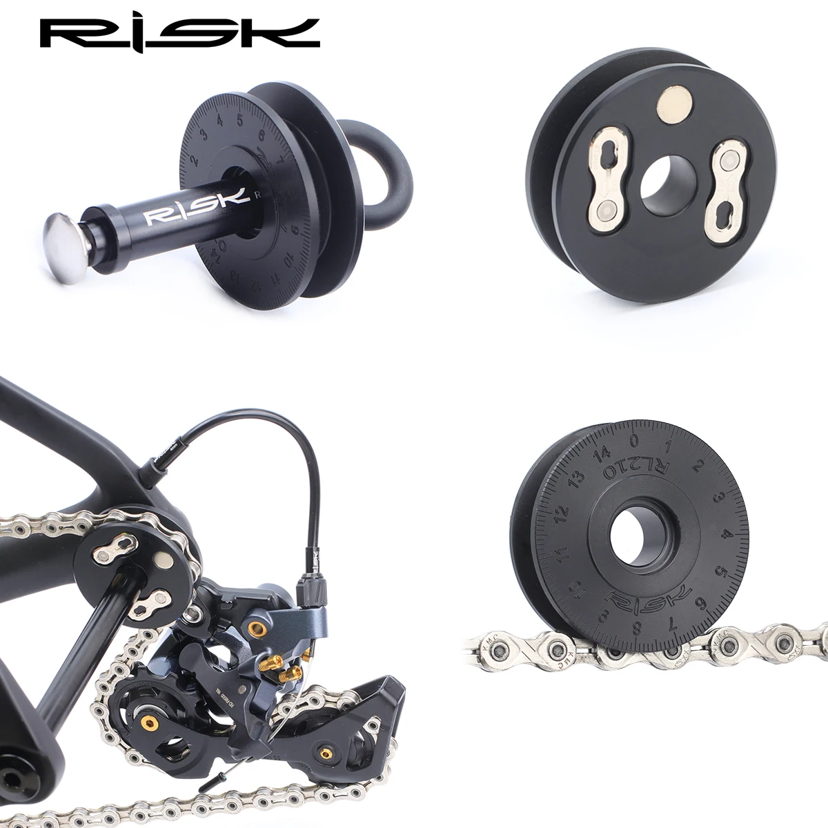 RISK RL211 RL210 Mountain Road Bike Chain Holder Keeper Oiler Bicycle Dummy Sleeping Hub for Quick Release & Barrel Shaft Frame