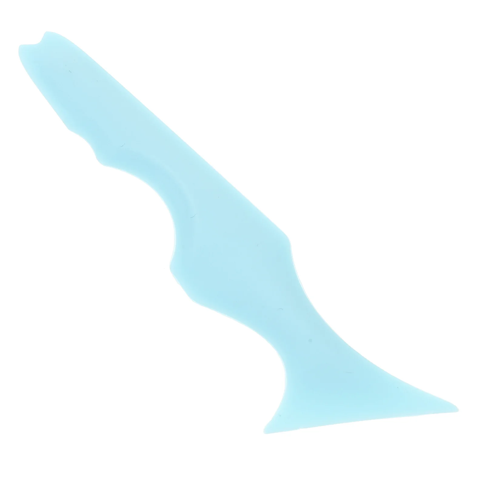 初心者向けのスケールアシスタンスを備えた人間工学に基づいたシリコンアイライナーアプリケーターツール 再利用可能な口紅描画補助具で繊細なものを描くことができます