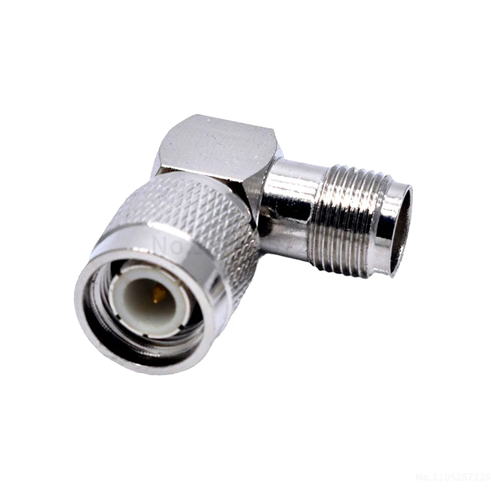 TNC-JKW RF Connector TNC Male to Female Adapter L-shaped 50 Ohm Copper (1 pcs)