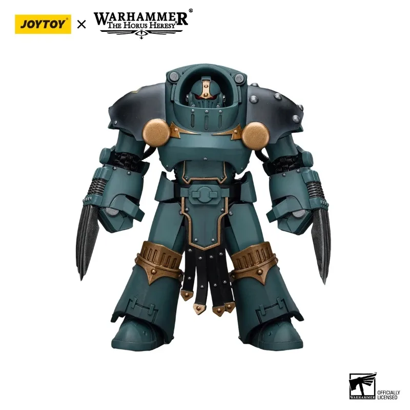 In Stock JOYTOY Warhammer The Horus Heres 30K 1/18 Action Figures Sons Of Horus Tartaros Terminator Squad Anime Model Toys Gift view 4