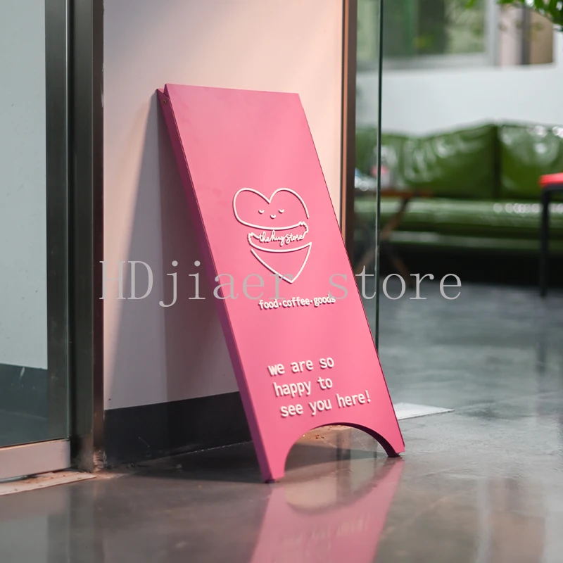 

Customizable Double-Sided Floor-Standing Display Board – For Shop Entrance, Ideal for Standing Advertising Display