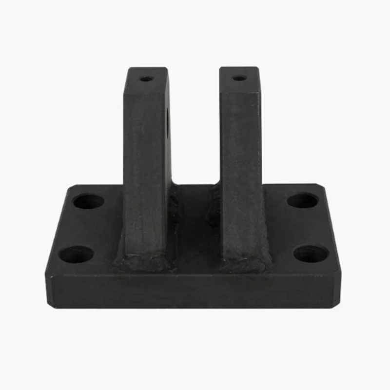 Custom carbon steel/cast iron CNC machined high precision double column mechanical support mechanical holder